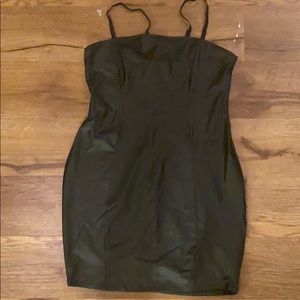 PU Mini Dress